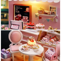 Miniatuurhuisje bouwpakket Uitvoering Sweet Talk